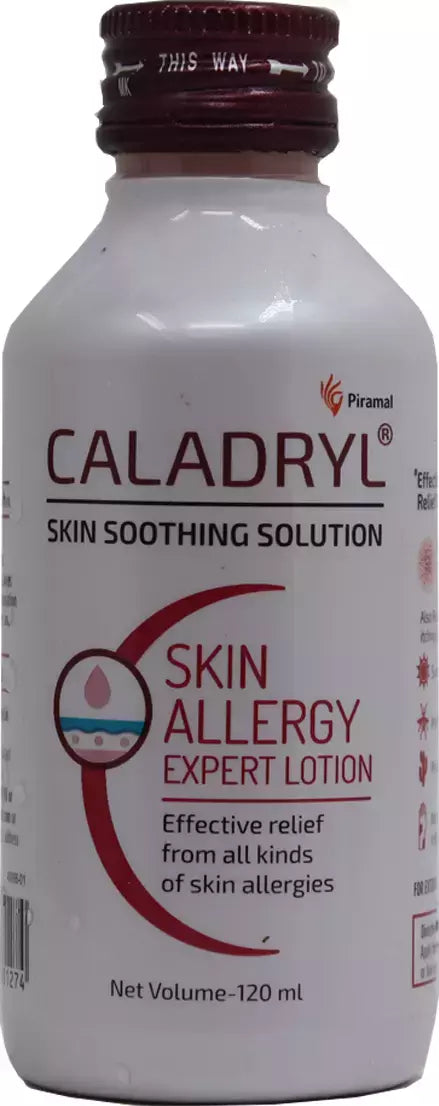 Caladryl Skin Soothing Solution | Skin Allergy Expert Lotion