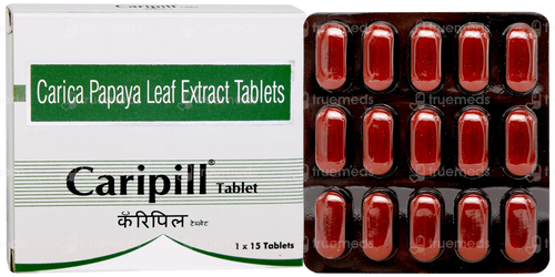 Caripill Carica Papaya Leaf Extract Tablet