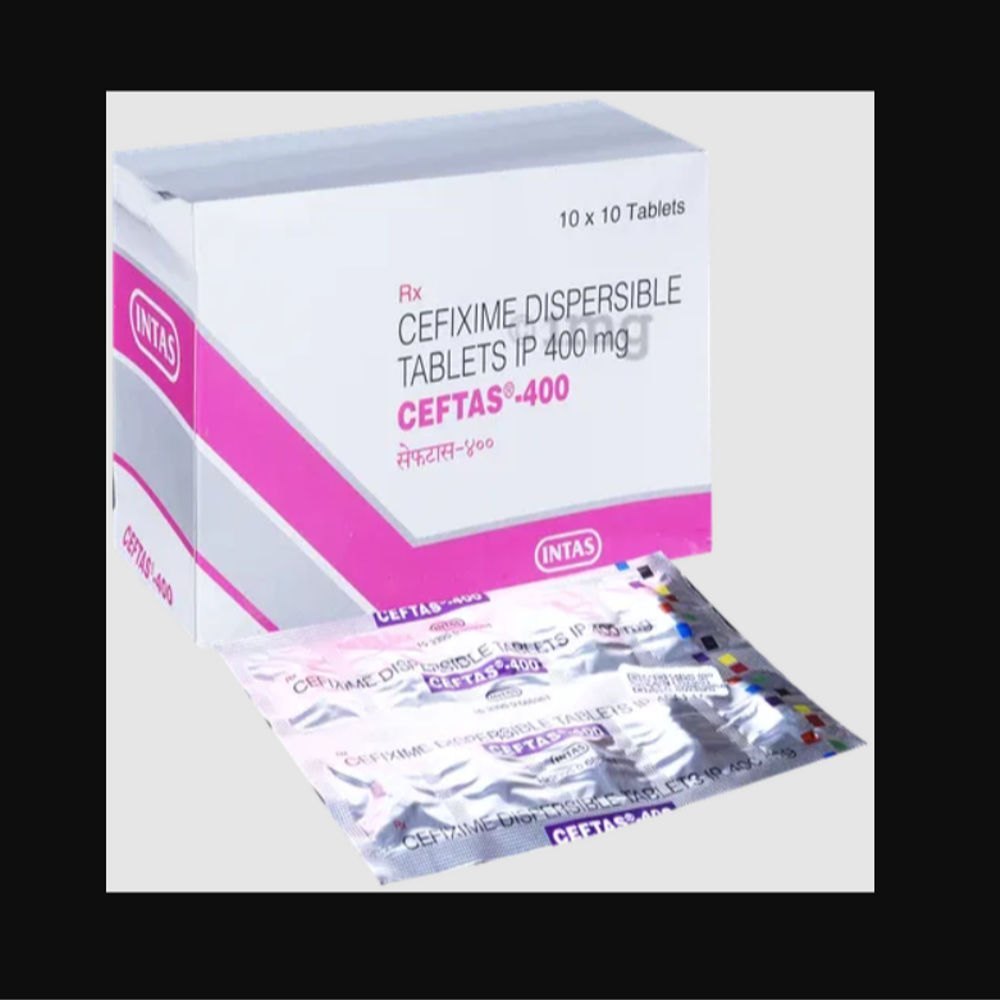 Ceftas 400 Tablet DT