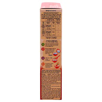Cerelac Baby Cereal with Milk, Wheat Apple Cherry,Stage 2, From 8 to 24 Months,300g