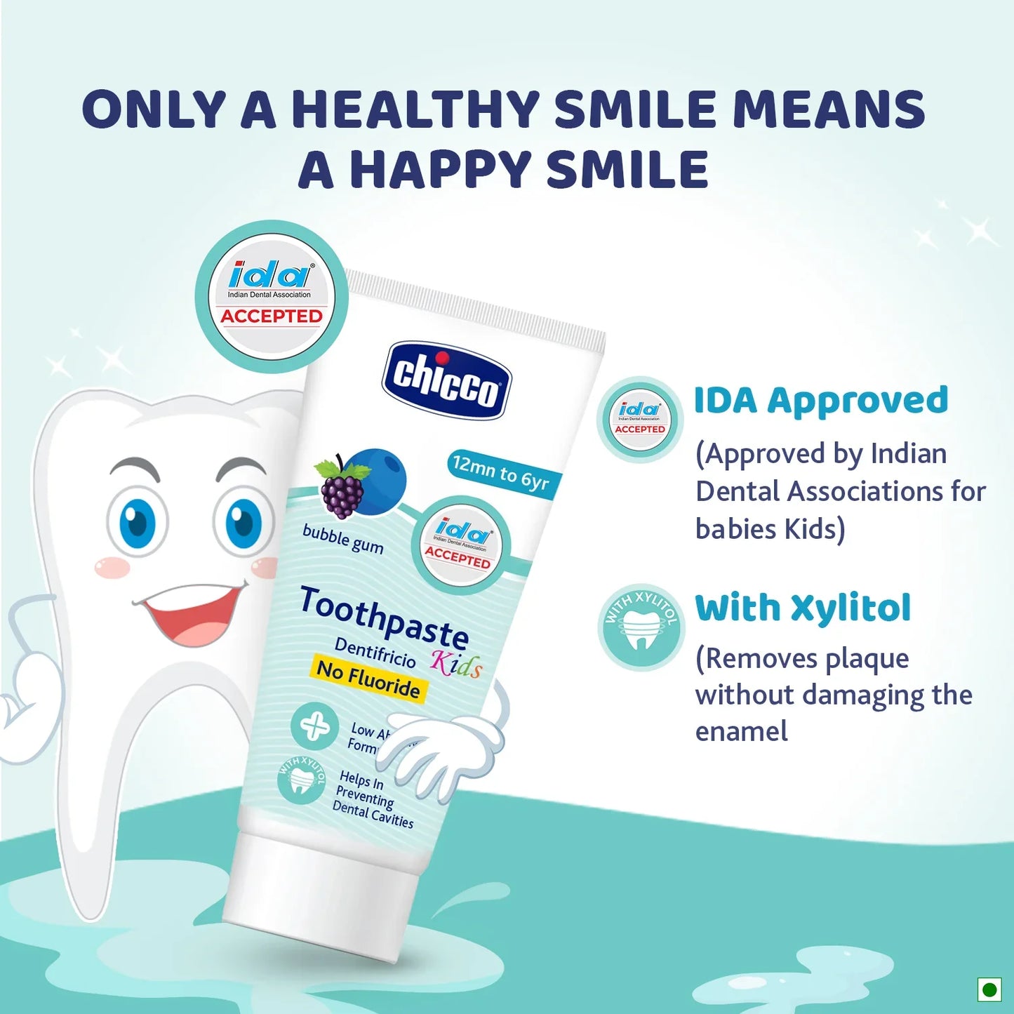 Toothpaste 12M to 6Y 50g