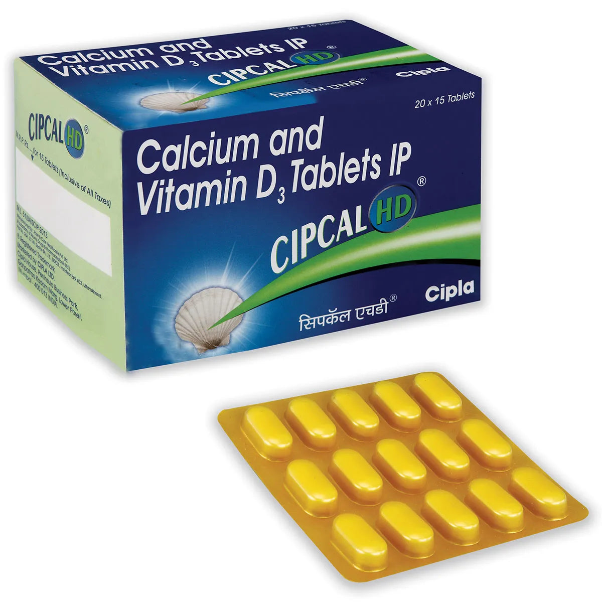 Cipcal HD Tablet For Osteoporosis