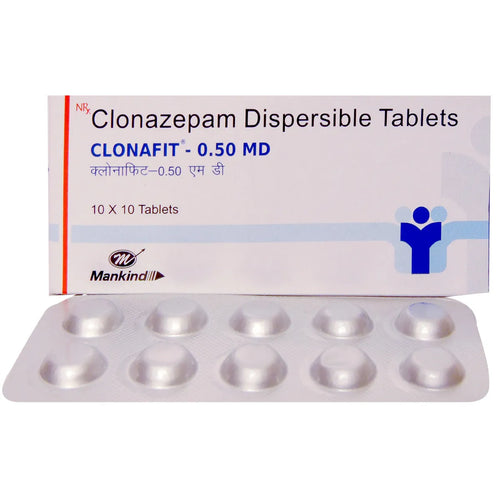 Clonafit 0.5 MD Tablet