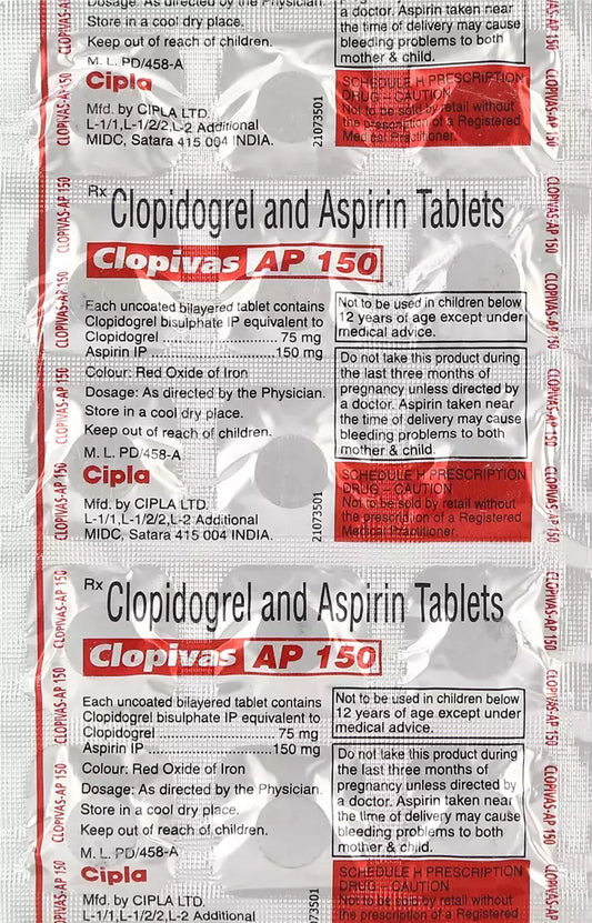 Clopivas AP 75 Tablet