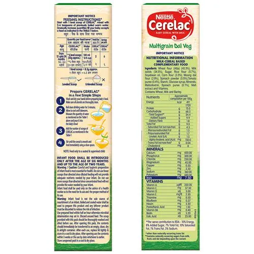 Cerelac Stage 4 Dal Veg 300 GM