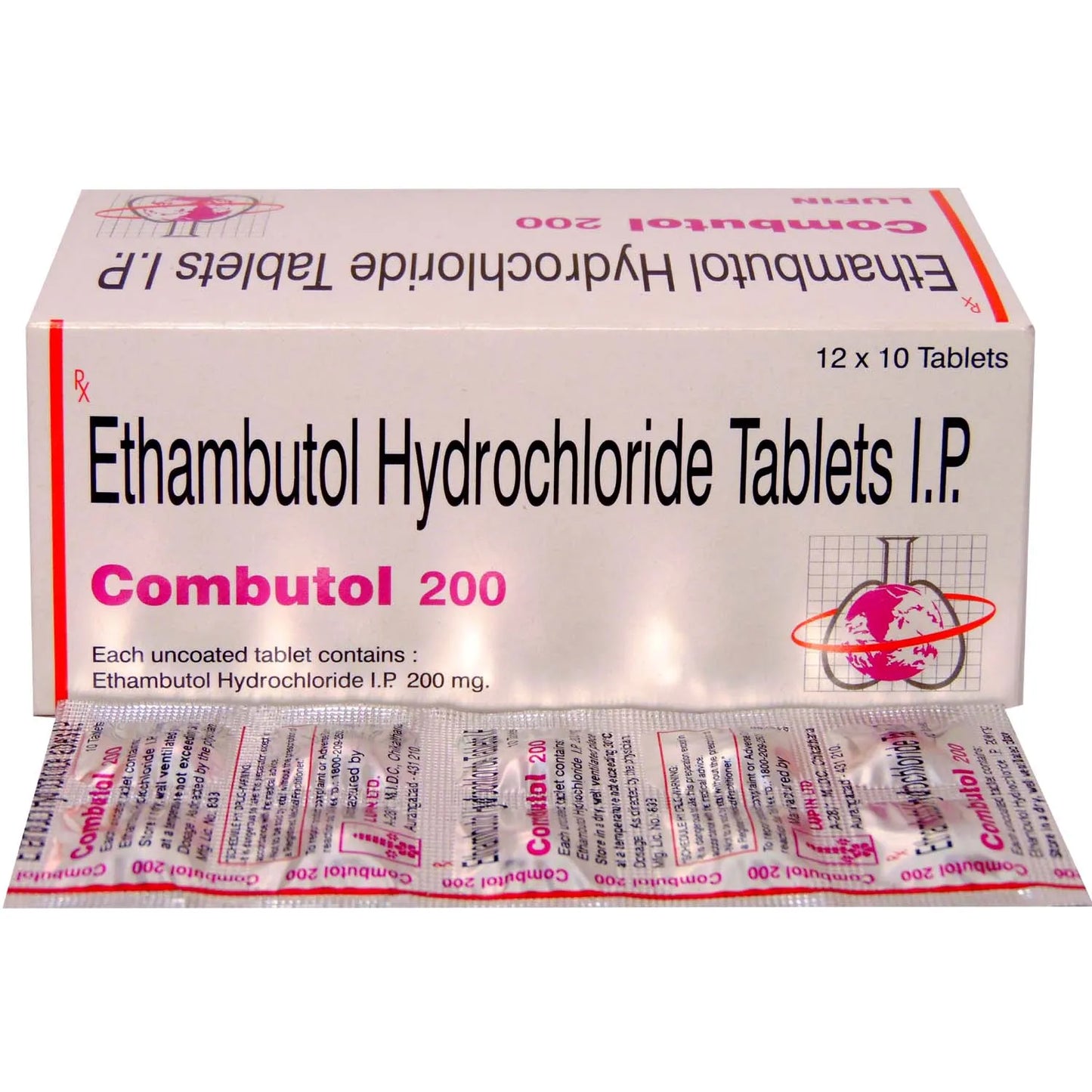 Combutol 200 Tablet