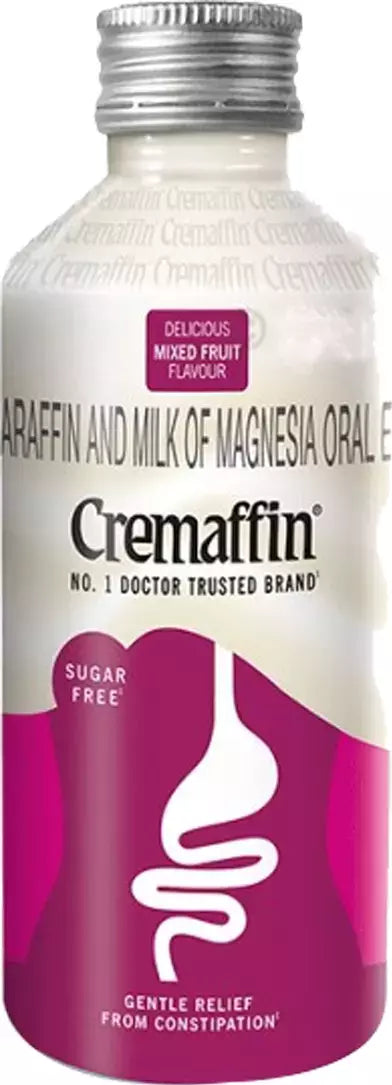Cremaffin Constipation Relief with Liquid Paraffin | For Stomach Care | Mixed Fruit