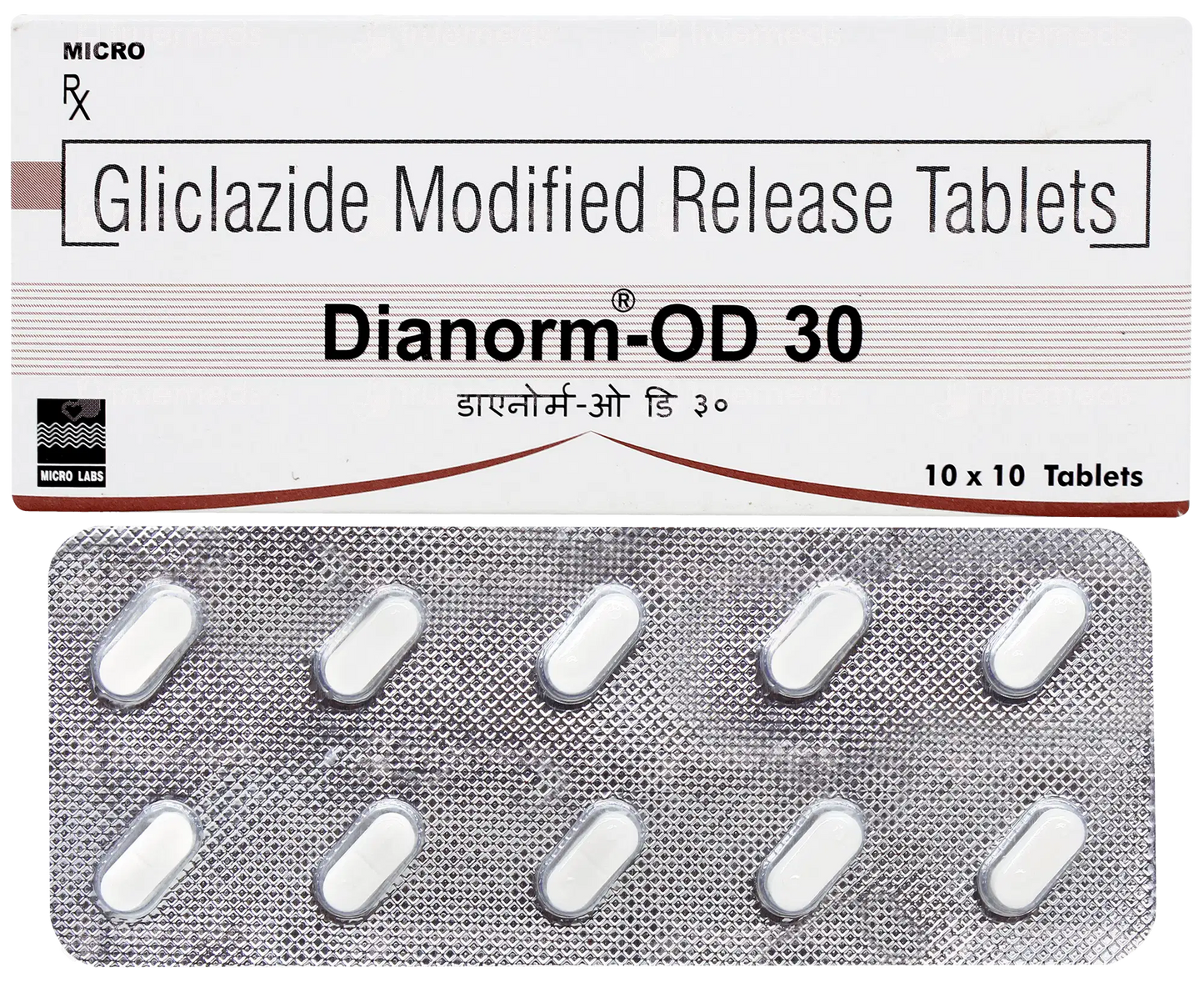 Dianorm-OD 30 Tablet MR