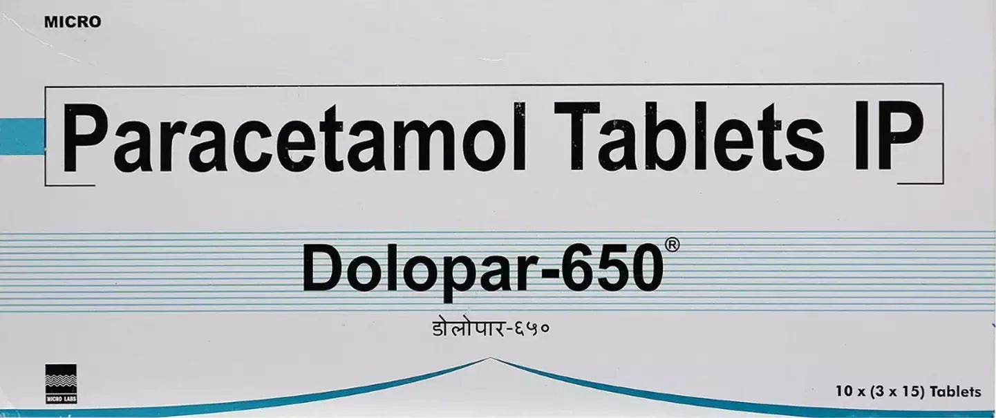 Dolopar 650 Tablet