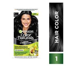 Garnier Colour Naturals 1 Black Hair Colour