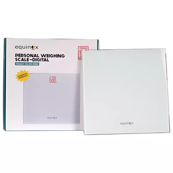 Equinox Personal Digital Weighing Scale Eq-Eb-9000 For Body Weight | Slim & Sleek | Magic Display  (1Count)
