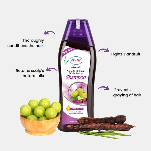 AYUR AMLA SHIKAKAI SHAMPOO 100 ml