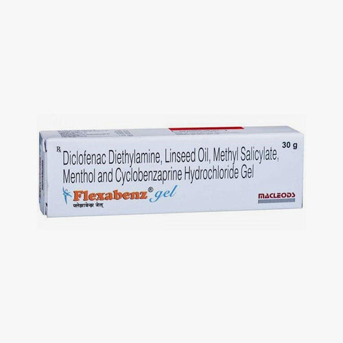Flexabenz Gel with Diclofenac Diethylamine & Menthol