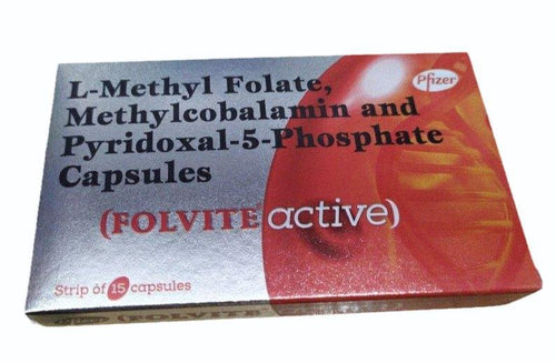 Folvite Active Capsule | With Essential Vitamins | For Nutritional Deficiences