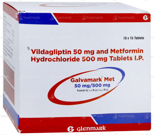 Galvamark Met 500mg/50mg Tablet