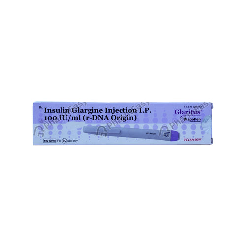 Glaritus 100IU/ml Injection 3ml