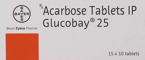 Glucobay 25 Tablet