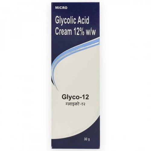 Glyco-12 Glycolic Acid Cream | For Dry Skin, Acne & Hyperpigmentation