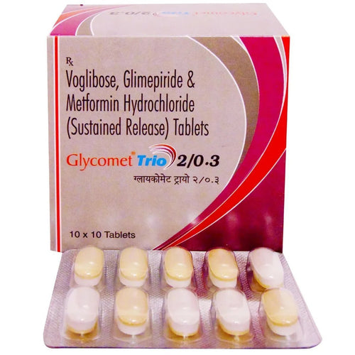 Glycomet Trio 2 Tablet SR