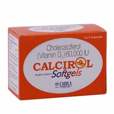 Calcirol 60000IU Softgels