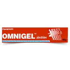 Omnigel Pain Relief from Sprain, Injury, Back Pain, Muscle Pain, Body Pain, Knee Pain, Joint Pain