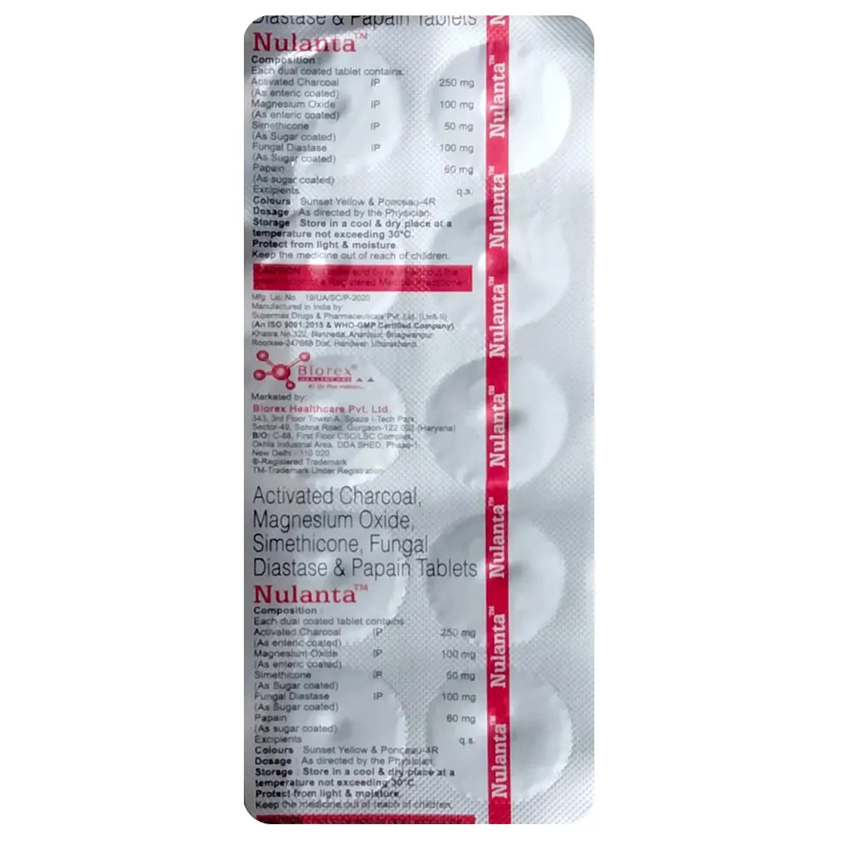 Nulanta Tablet -Strip of 10Tablet