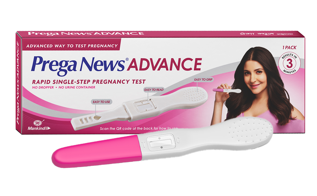 Prega News Advance Hcg Home Pregnancy Test  Kit | Pack Of 1