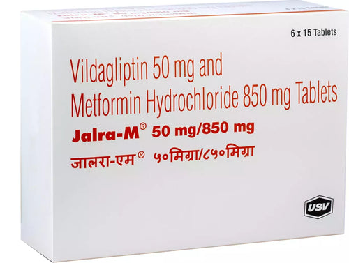 Jalra-M 50mg/1000mg Tablet