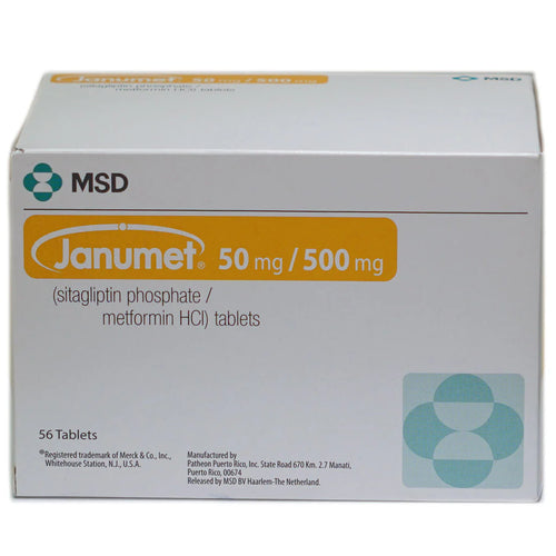 Janumet 50mg/500mg Tablet