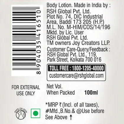 Joy Skin Fruits Moisturizing Body Lotion
