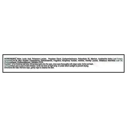 Kara Neem & Tea Tree Oil Refreshing Wipes 25 pcs