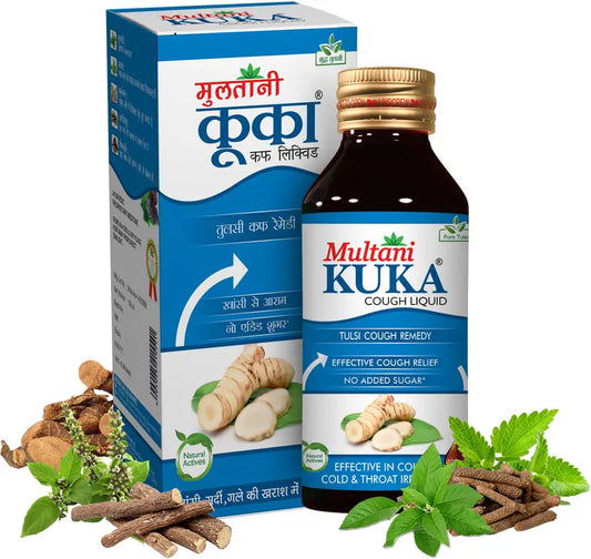 Multani Kuka Cough Syrup Sugar Free | Quick Cough Relief - 100ml (100 ml)