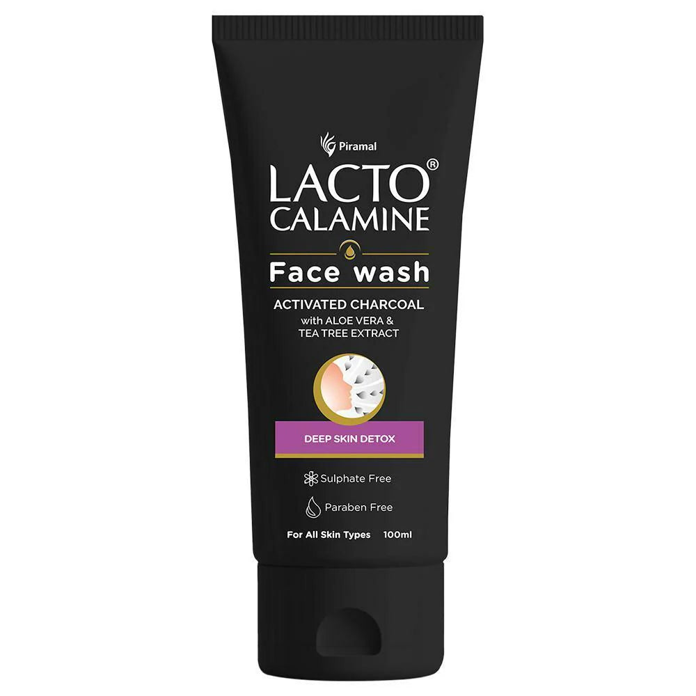 Lacto Calamine Active Charcoal Face Wash 100 ml