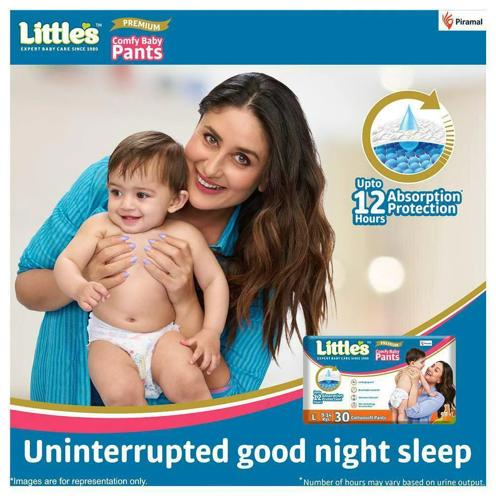 Little's Comfy Baby Pants (Pack of 30)