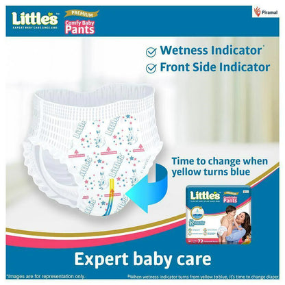 Little's Comfy Baby Pants (M) 72 count