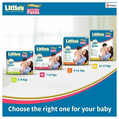Little's Comfy Baby Pants (M) 72 count