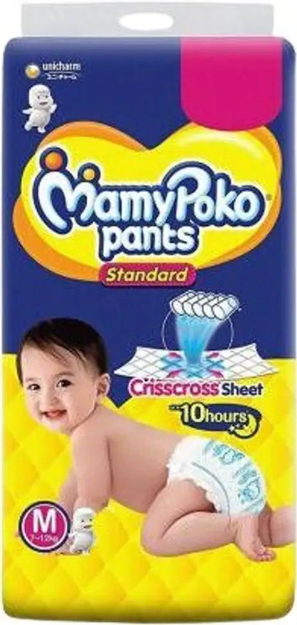 Mamy Poko Pants Medium 7-12 kg Diapers (Pack of 8)