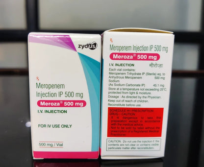 Meroza 500/1000mg Injection