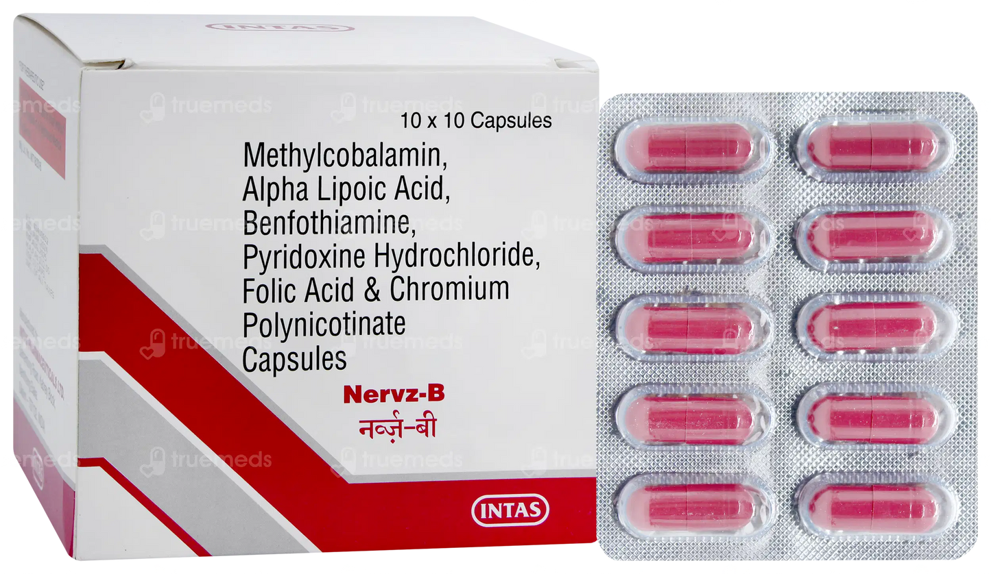 Nervz B Capsule 10