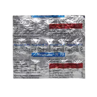 Neugaba M 75mg Strip Of 15 Capsules