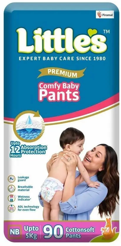 Little's NB90-DIAPERS -  (90 Pieces)