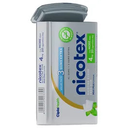 Nicotex 4mg Nicotine Gum Mint Plus Sugar Free