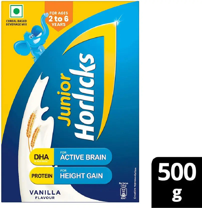 Junior Horlicks Vanilla BIB (500 g)