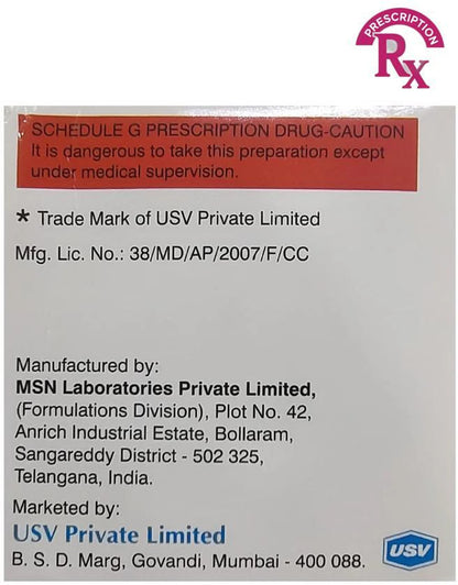 Udapa M 10/500 XR Tablet (10 Tab)