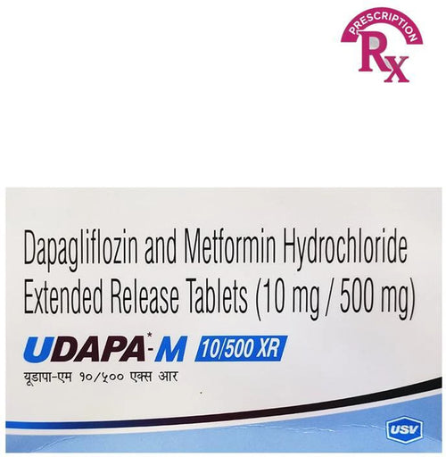 Udapa M 10/500 XR Tablet (10 Tab)