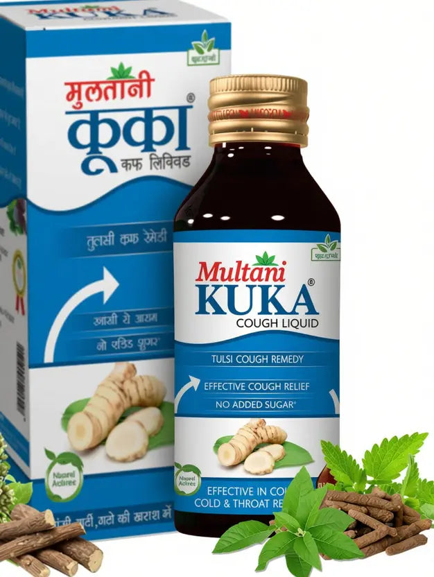 Multani Kuka Cough Syrup Sugar Free | Quick Cough Relief - 100ml (100 ml)