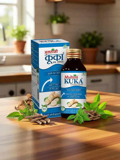 Multani Kuka Cough Syrup Sugar Free | Quick Cough Relief - 100ml (100 ml)