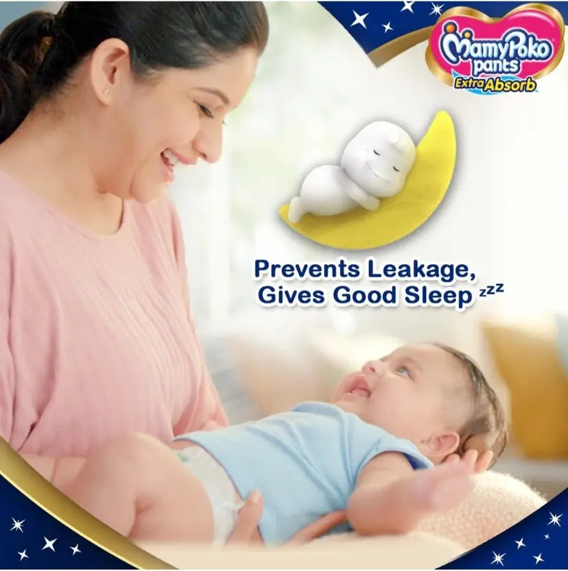 MamyPoko Pants Extra Absorb, Size M 40 - M (40 Pieces)