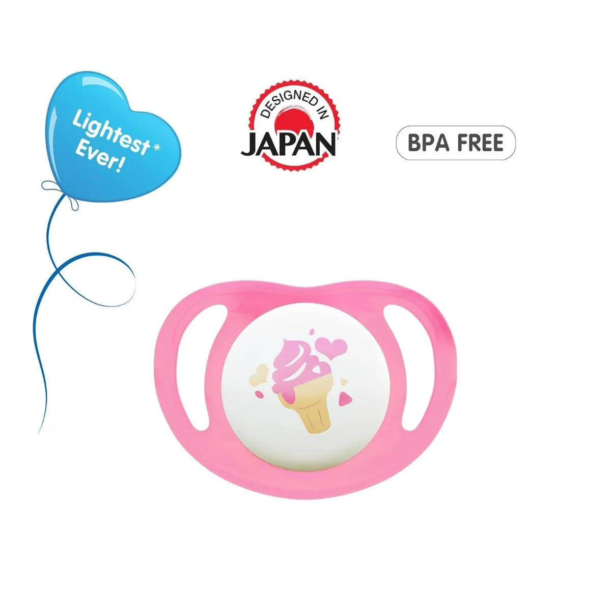 Pigeon Minilight Soother Small for 0+Months, 1 Count