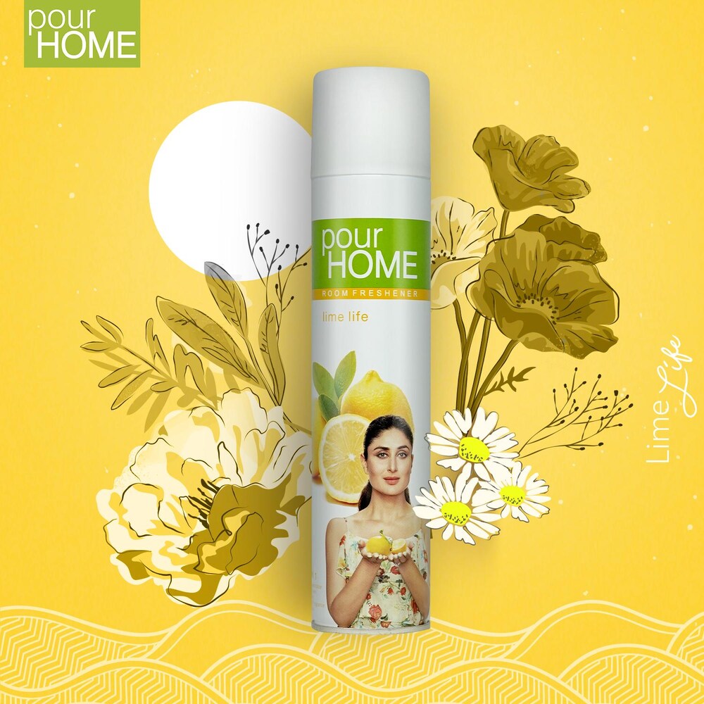 POUR HOME Room Freshener Lime Life Spray (220 ml)